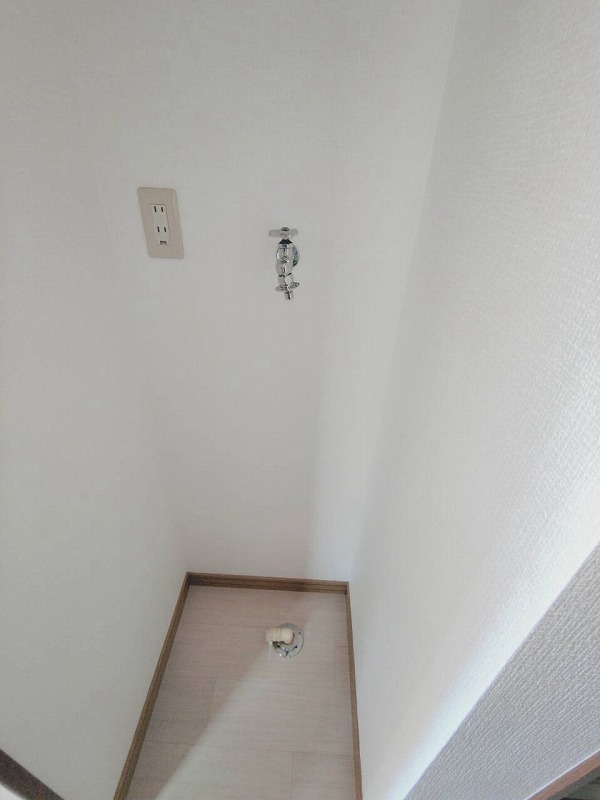 洗面設備　室内洗濯機置場