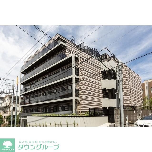 建物外観　新築工事中