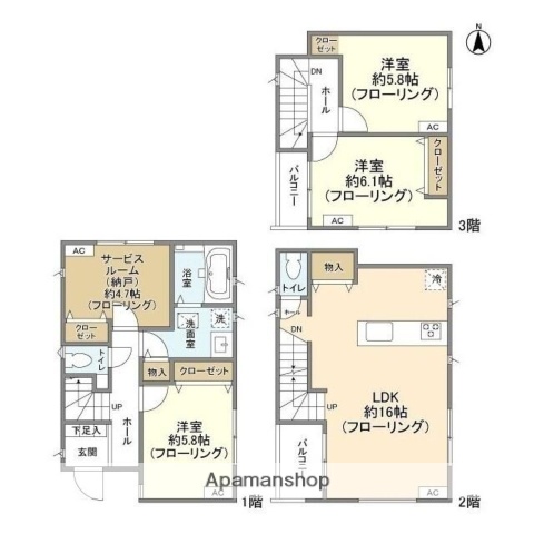 Kolet篠崎08の間取り写真