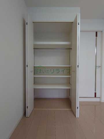 収納　※参考写真です。同じ間取りの別部屋になります。