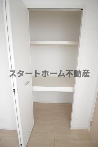 収納　十分な収納スペースがあります
