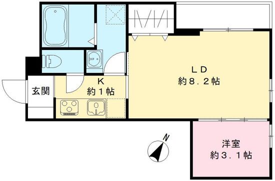 阪急神戸線 春日野道駅 徒歩2分 築4年