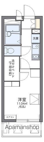 レオパレスLEBEN京橋の間取り写真