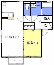 メリッサの間取り写真
