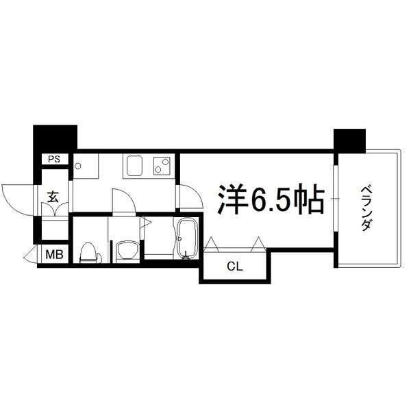 サムティ大阪CITY WESTの間取り写真