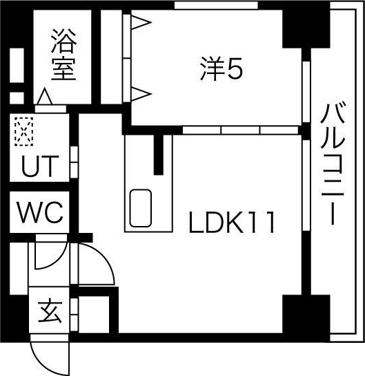 ブロス ラ リベルタの間取り写真