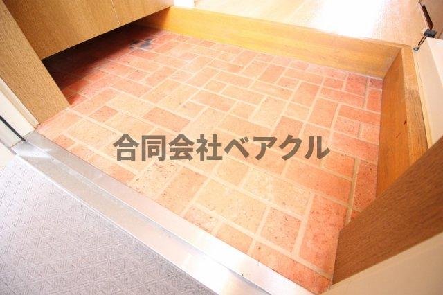 玄関　明るい玄関です