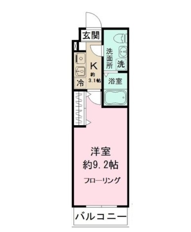 ＪＲ総武線 船橋駅 徒歩12分 3階建 築11年の間取り写真
