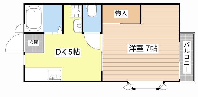 プリオールYOSHIDA A棟の間取り写真