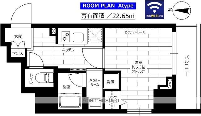 ステージファースト横浜阪東橋の間取り写真