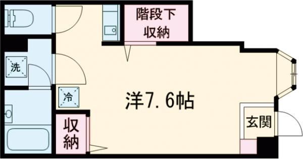 ピースコート池袋の間取り写真