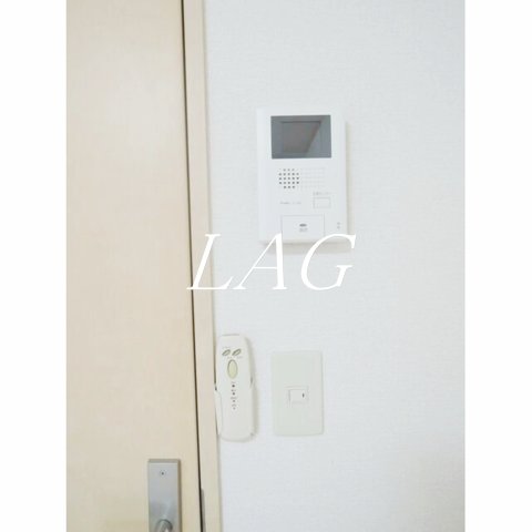 セキュリティ　モニター付きインターホンです。