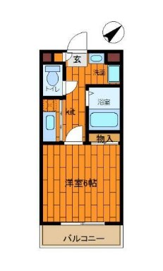 aprireの間取り写真
