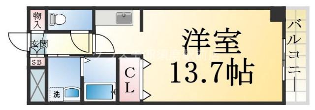 地下鉄西神・山手線 妙法寺駅 徒歩20分 2階建 築23年の間取り写真