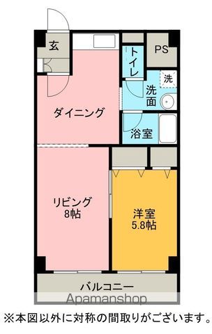 パストラルの間取り写真