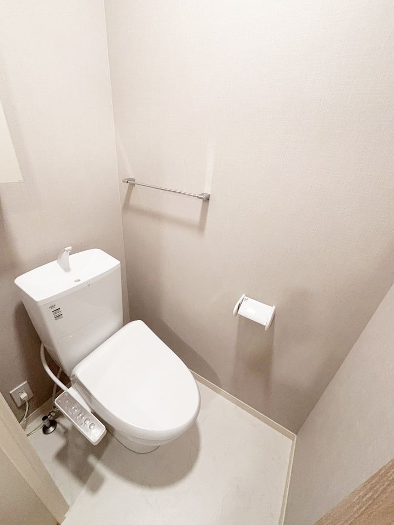 南区日佐2丁目新築工事のトイレ写真