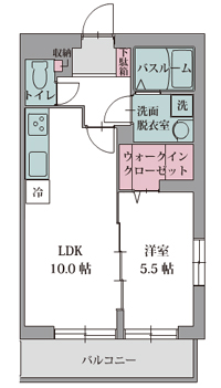 リヴィエールの間取り