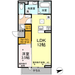 ボヌール江場の間取り