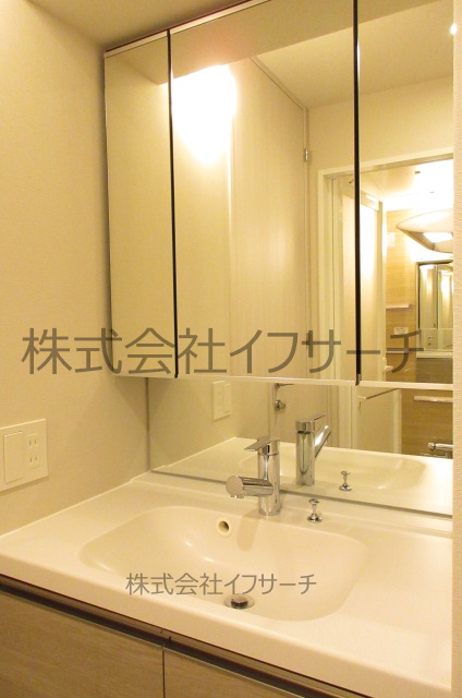洗面設備　当社担当　撮影