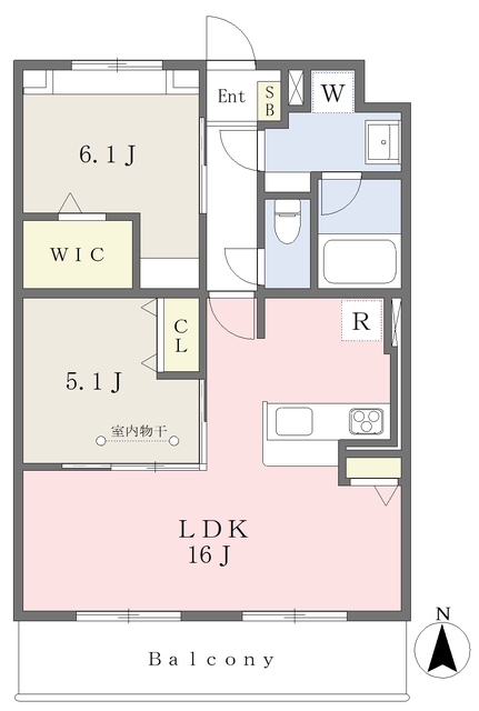 Ｒｅｓｉｄｅｎｃｅ　ｄｅ　白金の間取り