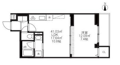 仮）大田区蒲田本町1丁目マンションの間取り