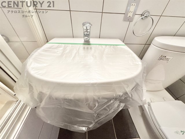 洗面設備　コンパクトな洗面台