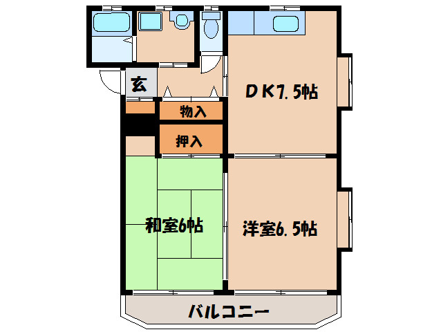 【ピアパーク・ジュンナの間取り】