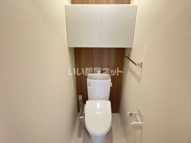 【前橋市三河町のアパートのトイレ】