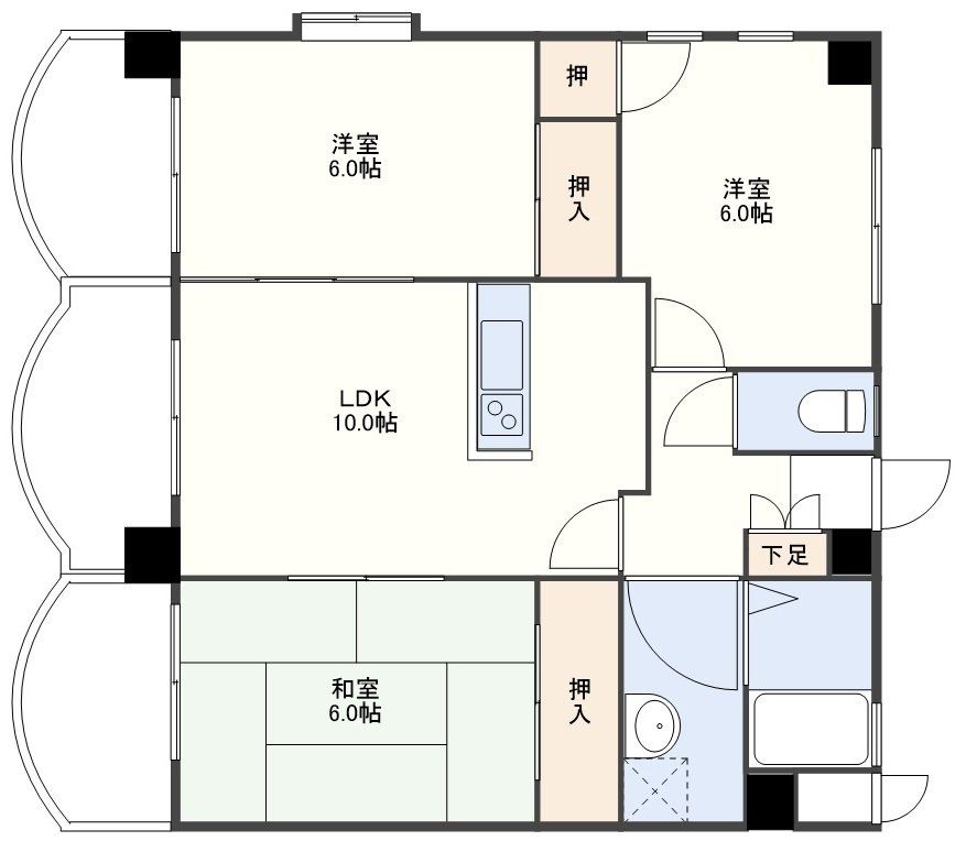 メゾン千歳の間取り