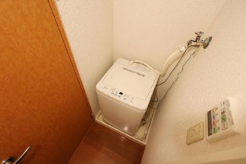 その他設備　洗濯機完備によりお手軽に引越しが可能！