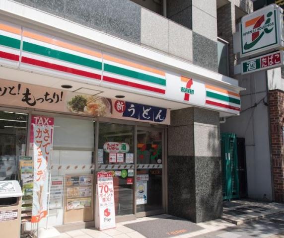 コンビニ　セブン－イレブン品川駅前店（コンビニ）まで500m