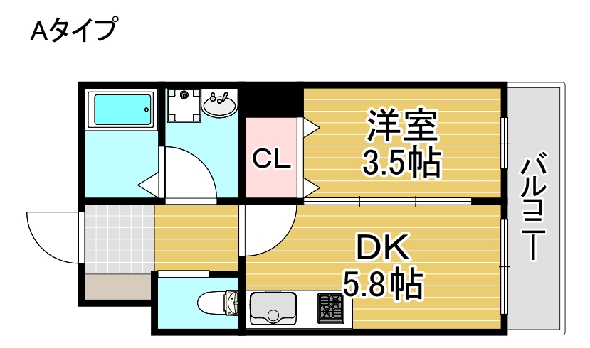 テラ我孫子前の間取り