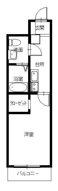 トーカンマンション五島町の間取り