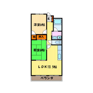 三島郡島本町山崎のアパートの間取り