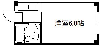 京都市伏見区銀座町４丁目のマンションの間取り