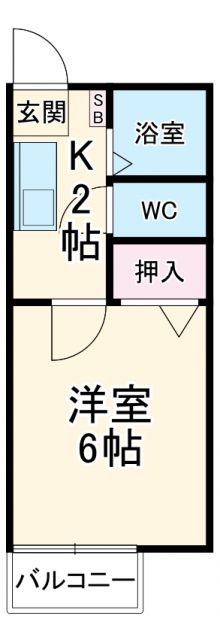 【ビーライン・Ｓの間取り】