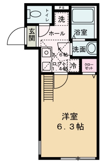 ロイヤルハイツ白幡上町の間取り