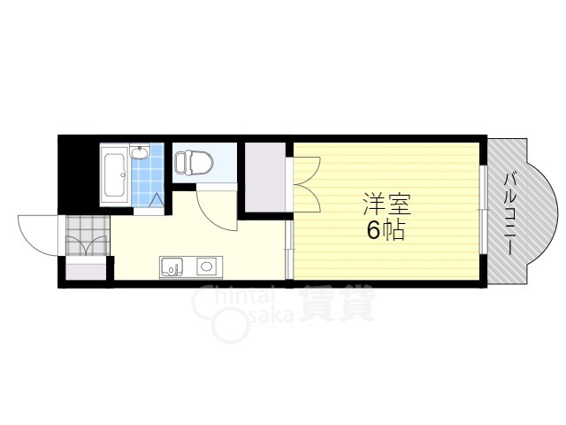 池田市荘園のマンションの間取り