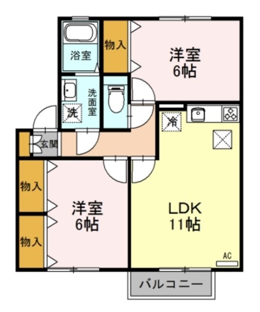 SKT 壱番館の間取り