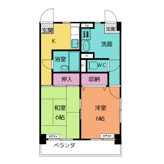 第３オオタビルの間取り