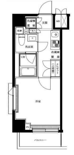 ルーブル川崎都町弐番館の間取り