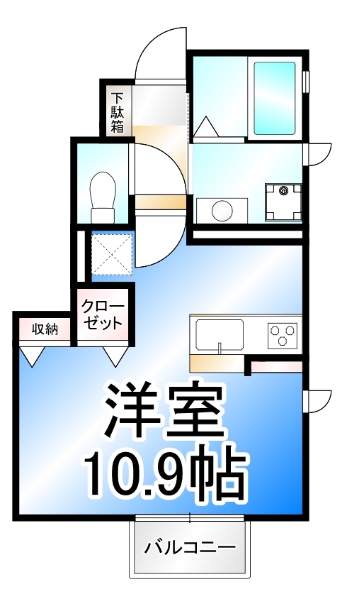 サンパティークの間取り