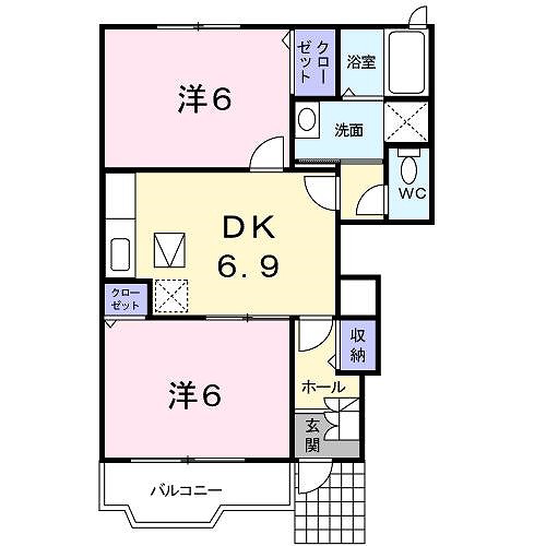 プライムシャルムの間取り