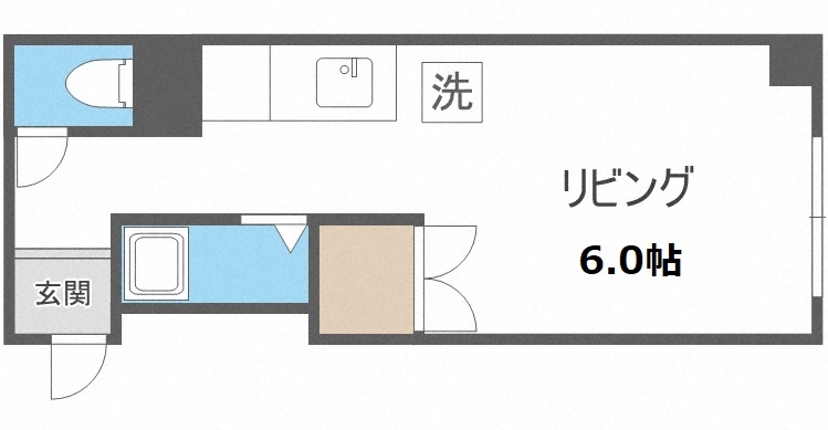 エーエムエスIIの間取り