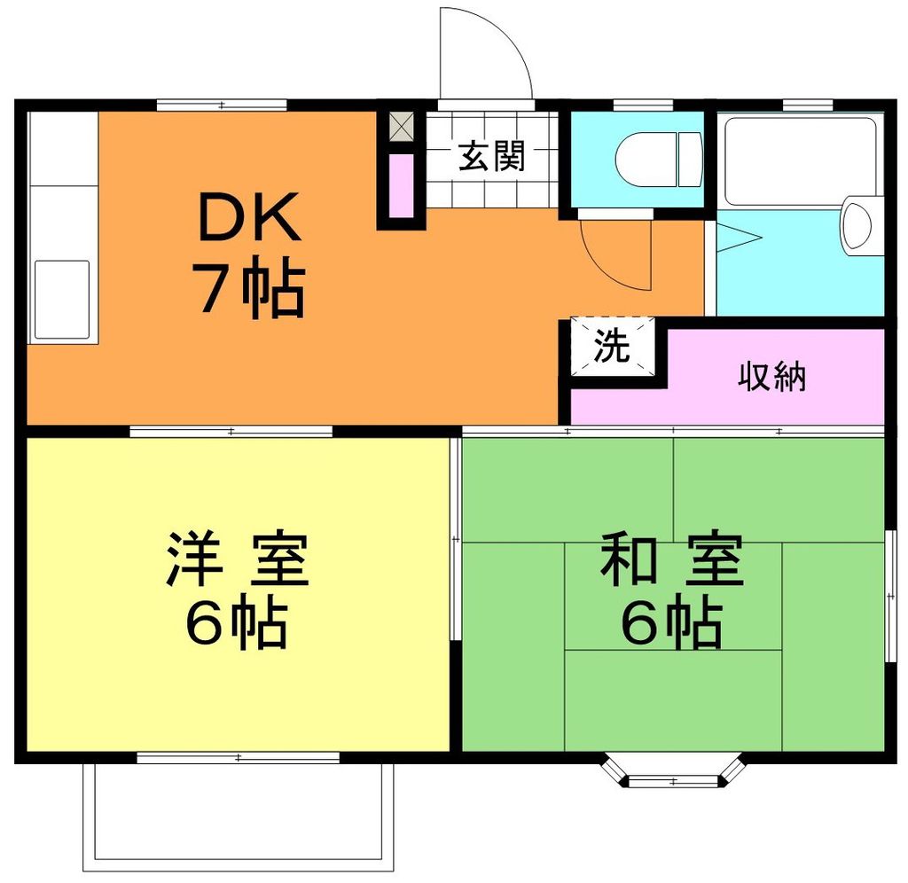 エスポワールの間取り