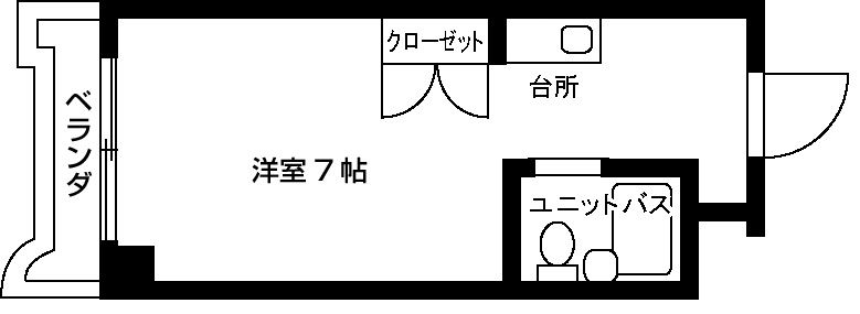 ジュネス神楽田の間取り