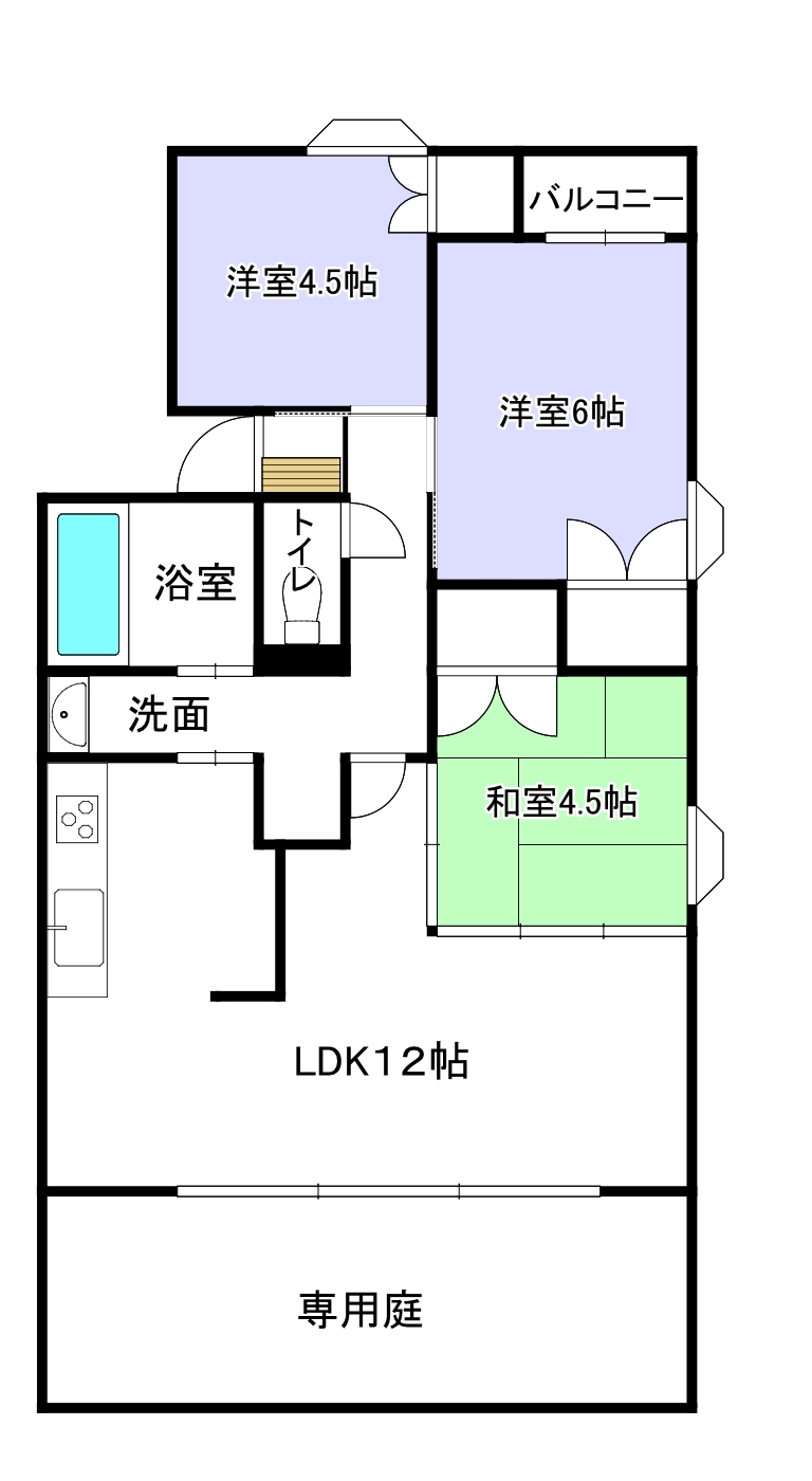 藤本エステイツの間取り