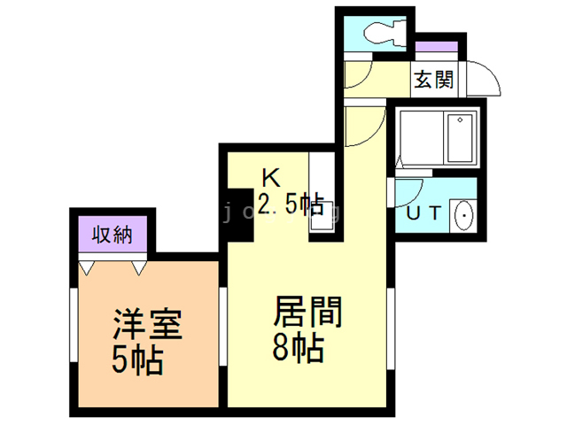 シルキー白石の間取り