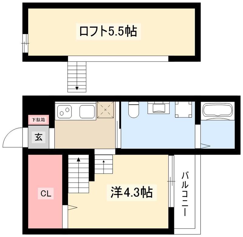 ベーネ浄心の間取り