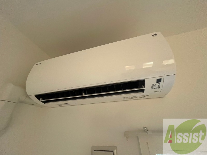 その他設備　リビングにはエアコンがあります！夏も快適です！